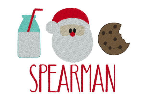 Santa's Cookies Design
