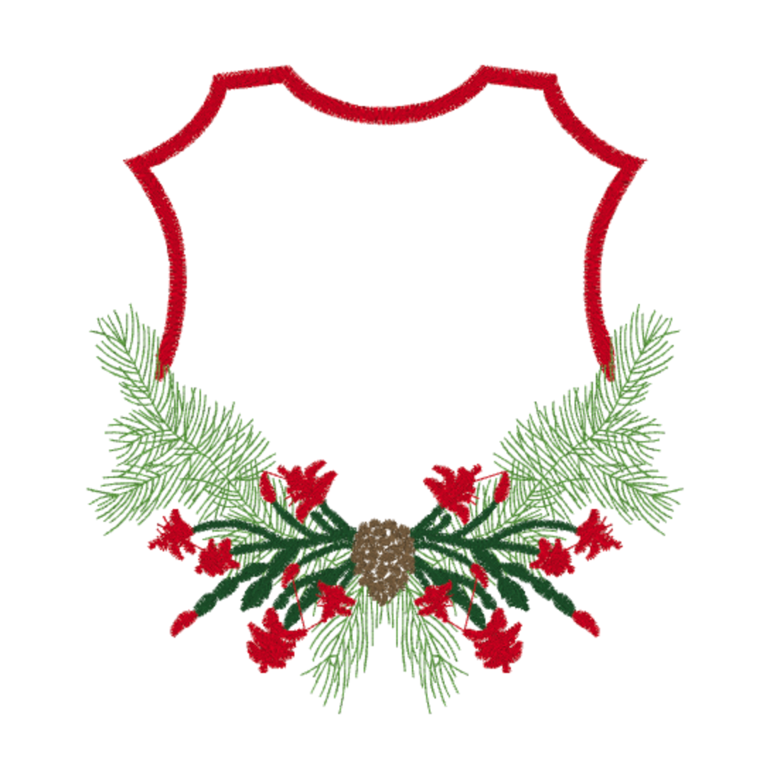 Christmas Cactus Frame