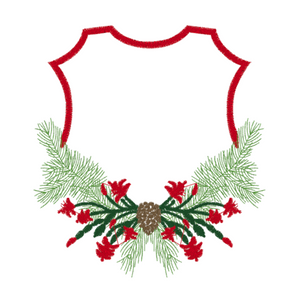 Christmas Cactus Frame