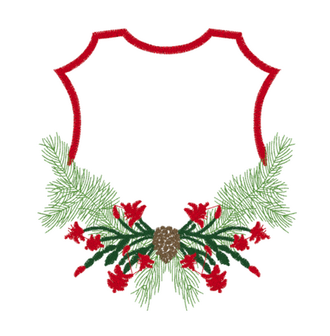 Christmas Cactus Frame