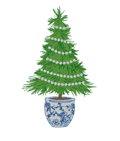 Chinoiserie Christmas Tree