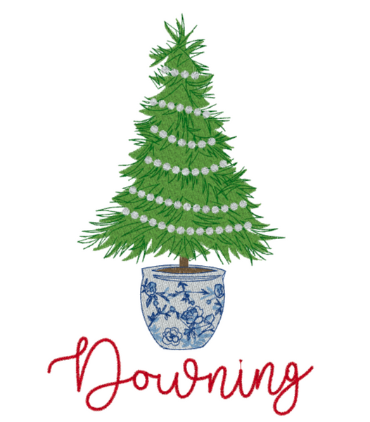 Chinoiserie Christmas Tree