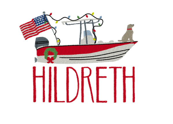 Christmas Boat