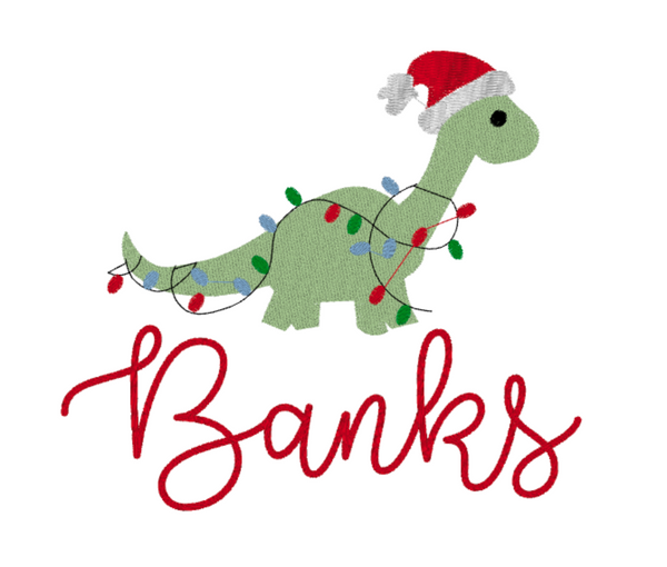 Christmas Dinosaur