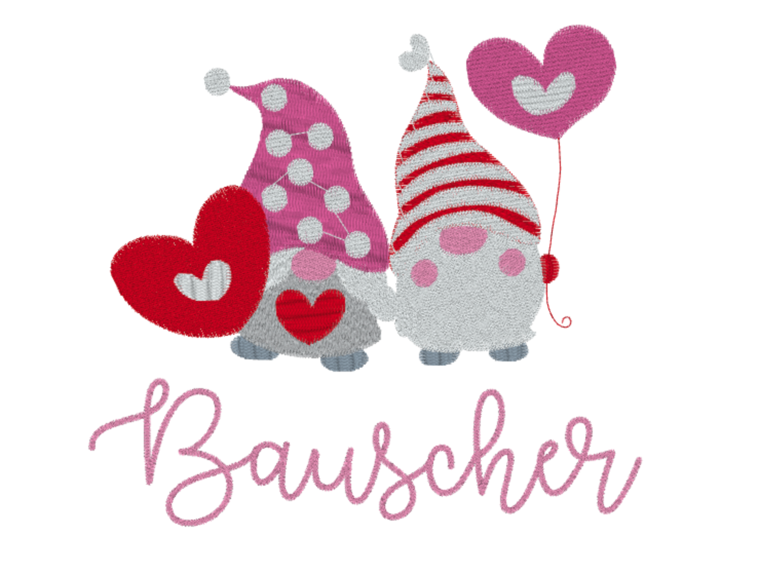 Valentine Gnome Design
