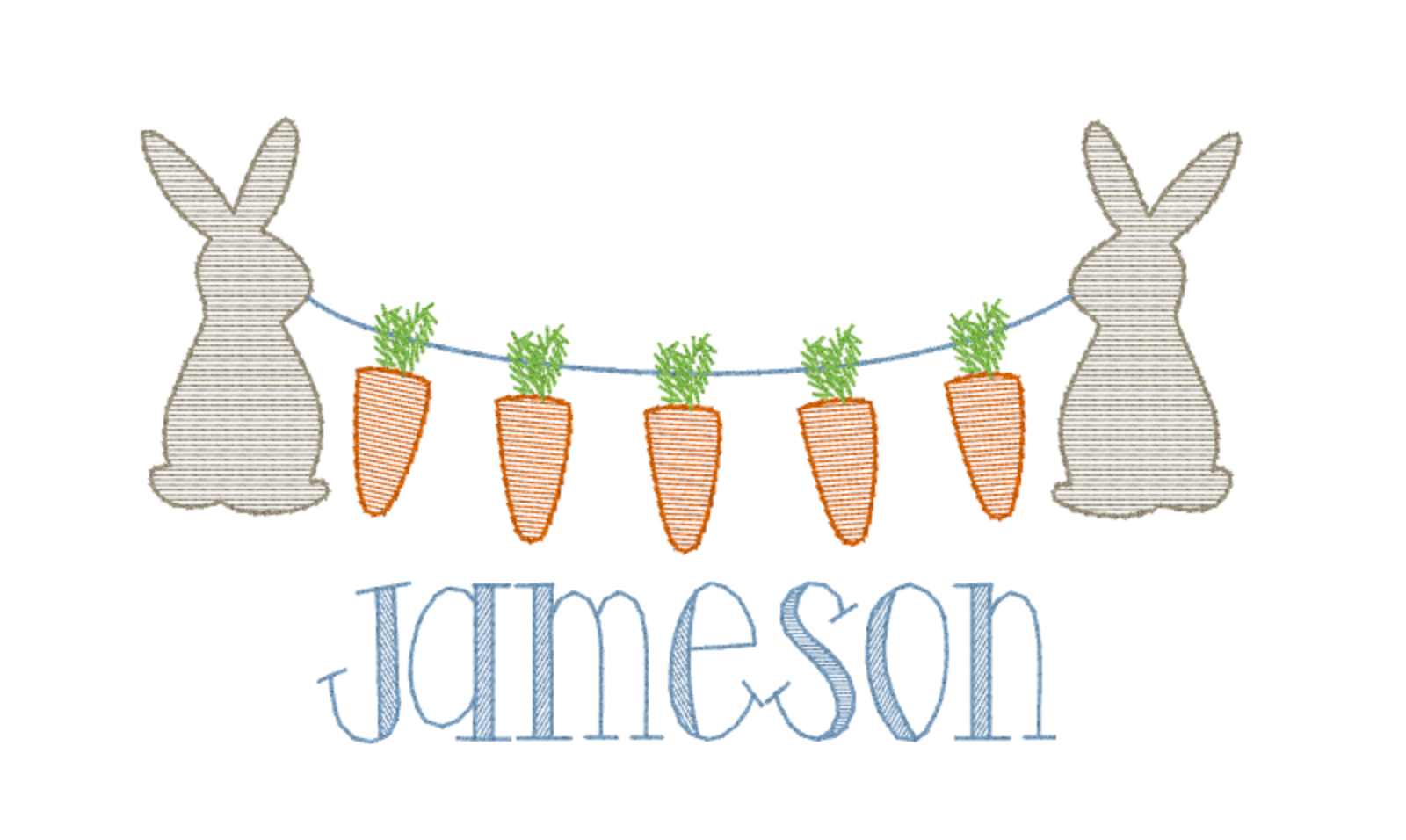 Easter Bunny- Baby Bib