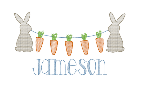 Easter Bunny- Baby Bib