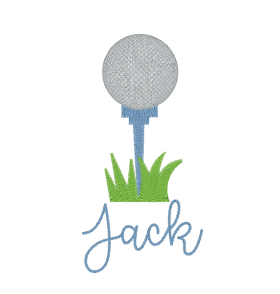 Golf Tee - Baby Bib