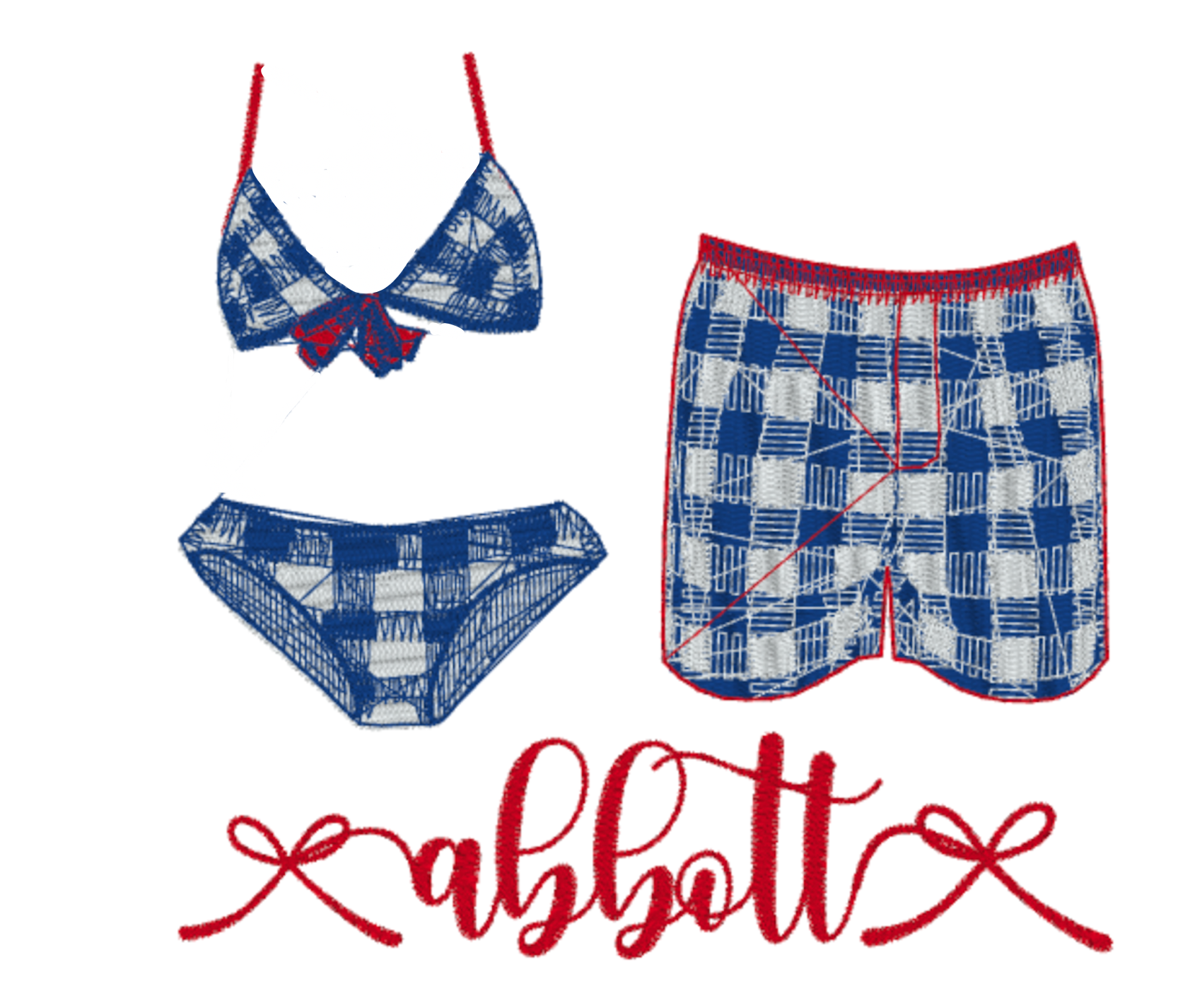 4th of July Bathing Suits