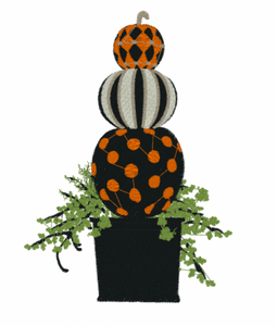 Halloween Topiary Design