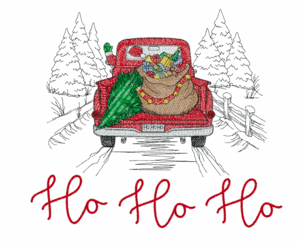 Ho Ho Ho Design- Pillow Exclusive Design