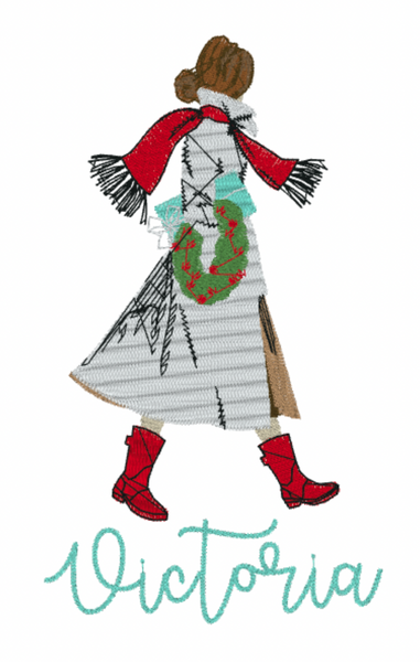 Party Ready Stylish Girl Design