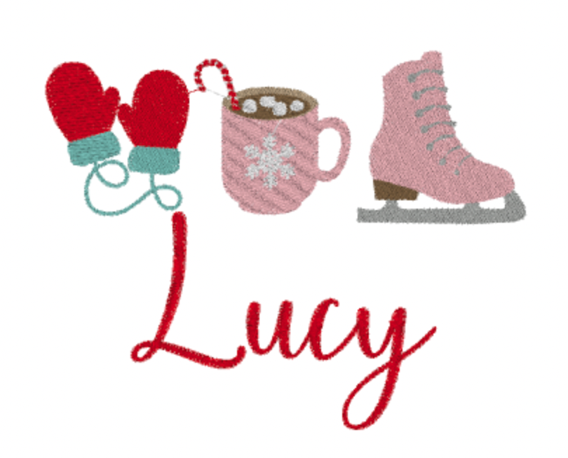 Winter Day- Baby Bib