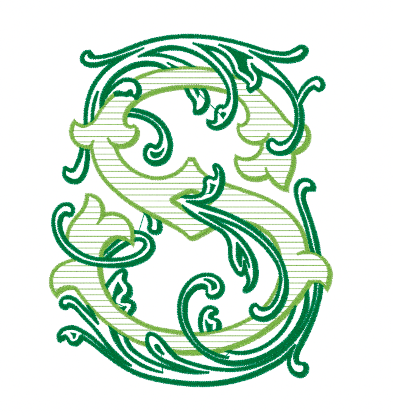 St. Patrick's Vintage Vine Wreath Sash