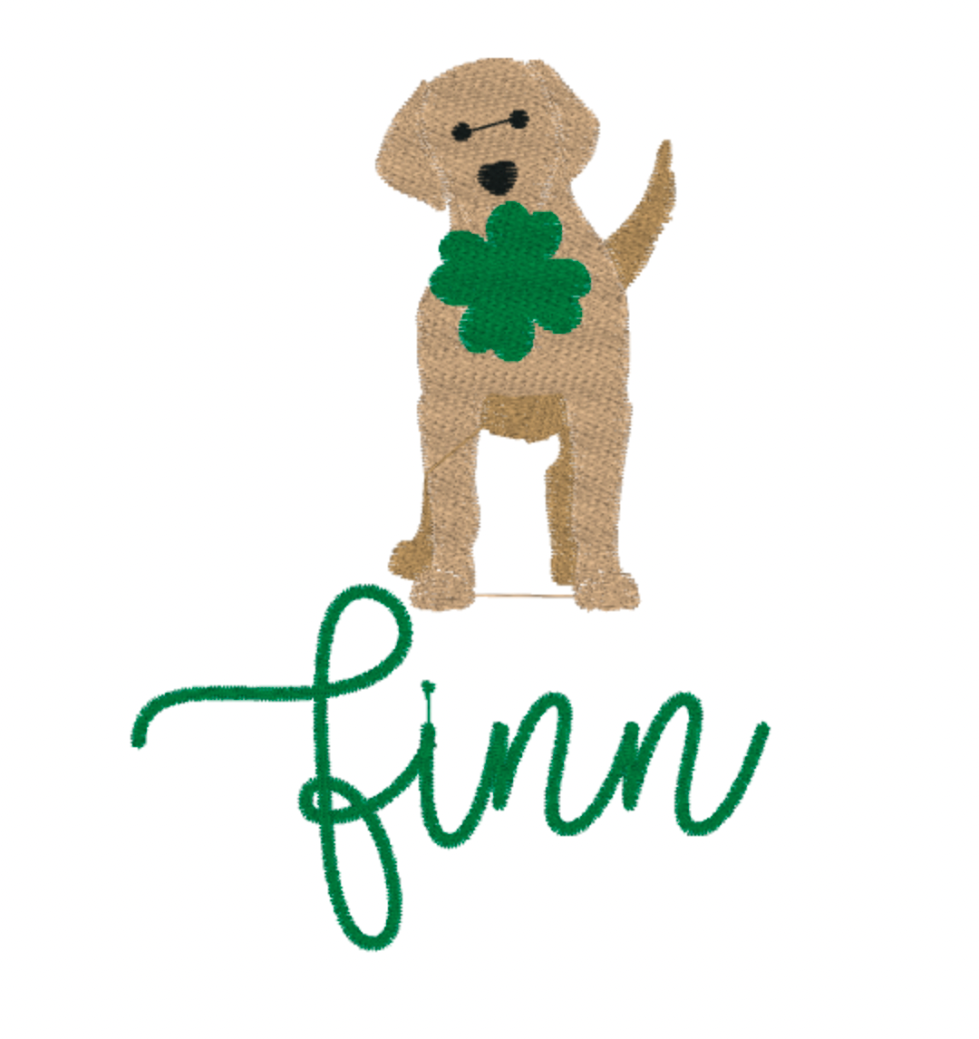 St. Patrick's Pup Design