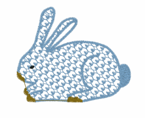 Chic Bunny Wreath Sash