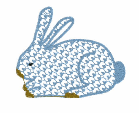 Chic Bunny Wreath Sash