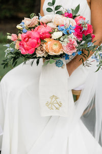 Bridal Bouquet Sash