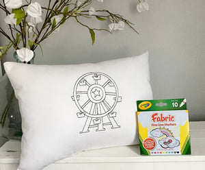 For A Cause Coloring Ferris Wheel Pillow